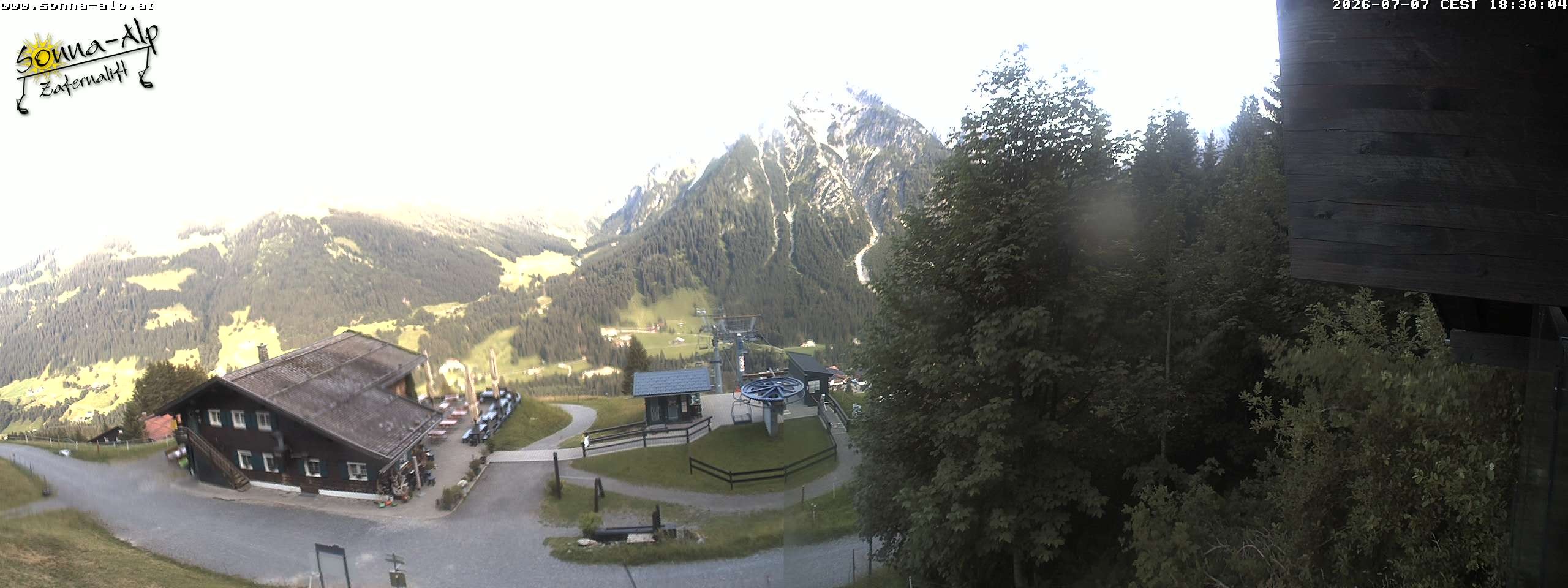 Archiv Foto Webcam Sonna Alp - Zafernalift