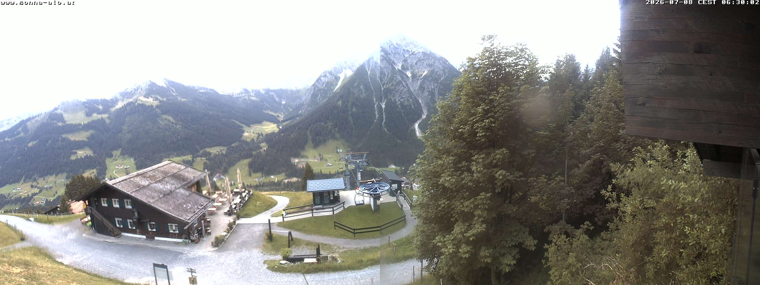Archived image Webcam Sonna-Alp, Mittelberg