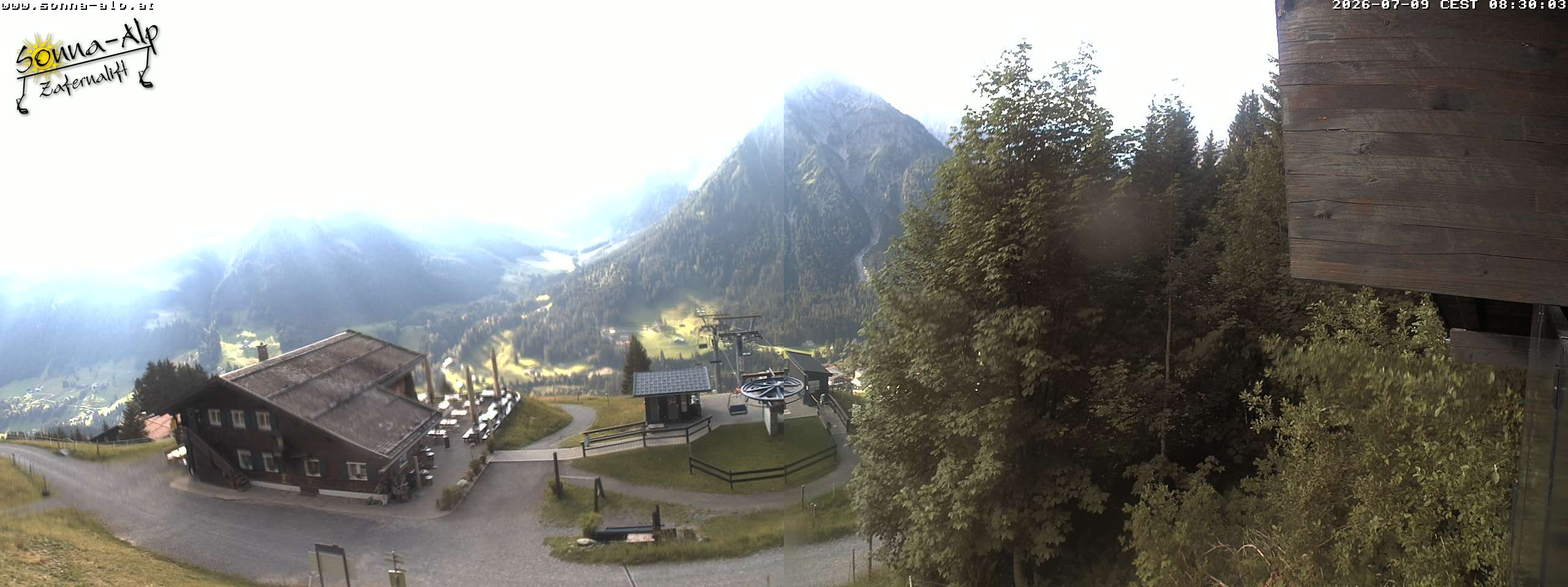 Archiv Foto Webcam Sonna Alp - Zafernalift