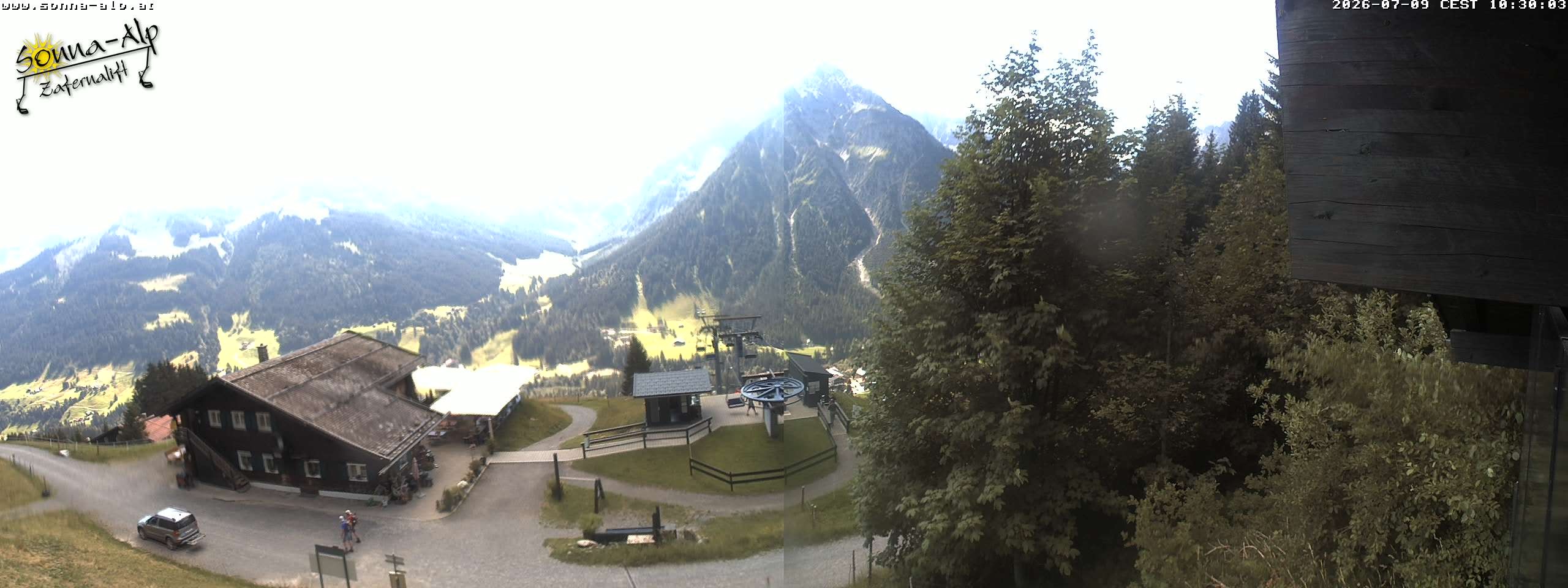 Archiv Foto Webcam Sonna Alp - Zafernalift