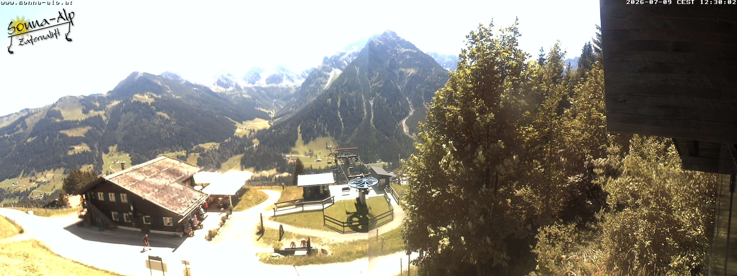 Archiv Foto Webcam Sonna Alp - Zafernalift