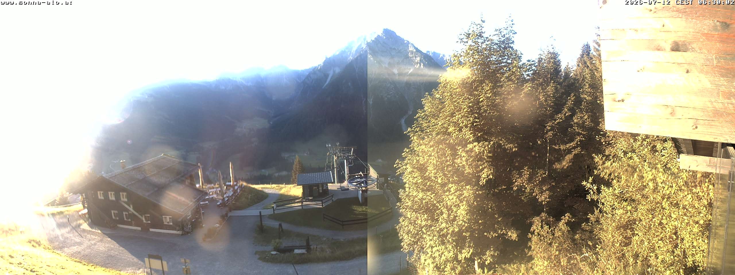 Archived image Webcam Sonna-Alp, Mittelberg