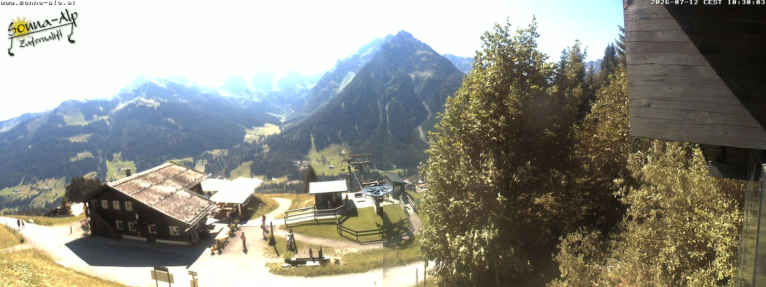 Archived image Webcam Sonna-Alp, Mittelberg