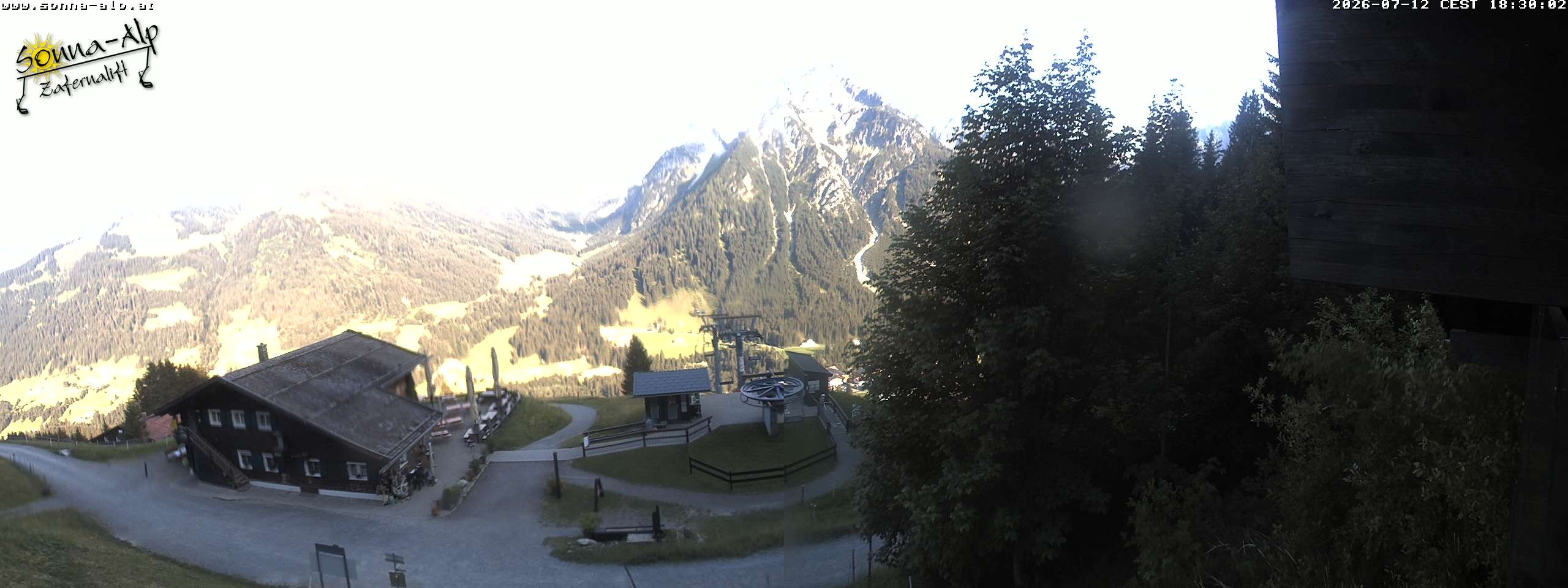 Archived image Webcam Sonna-Alp, Mittelberg