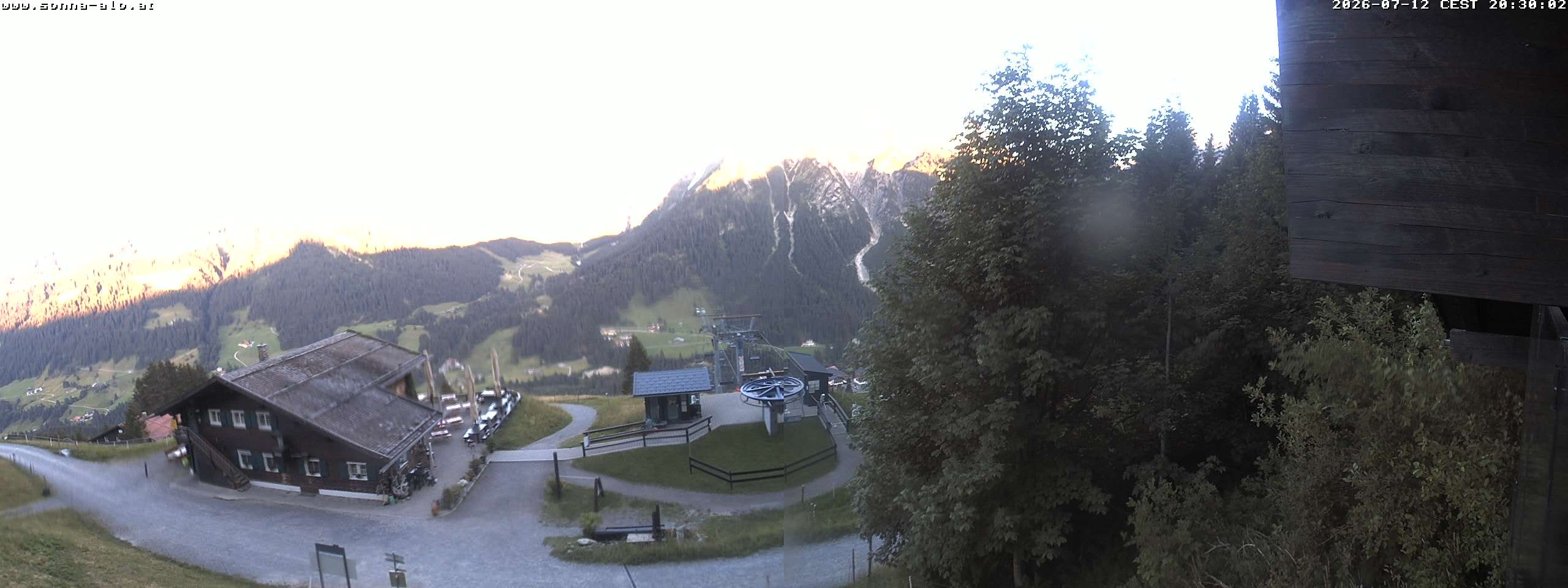 Archived image Webcam Sonna-Alp, Mittelberg