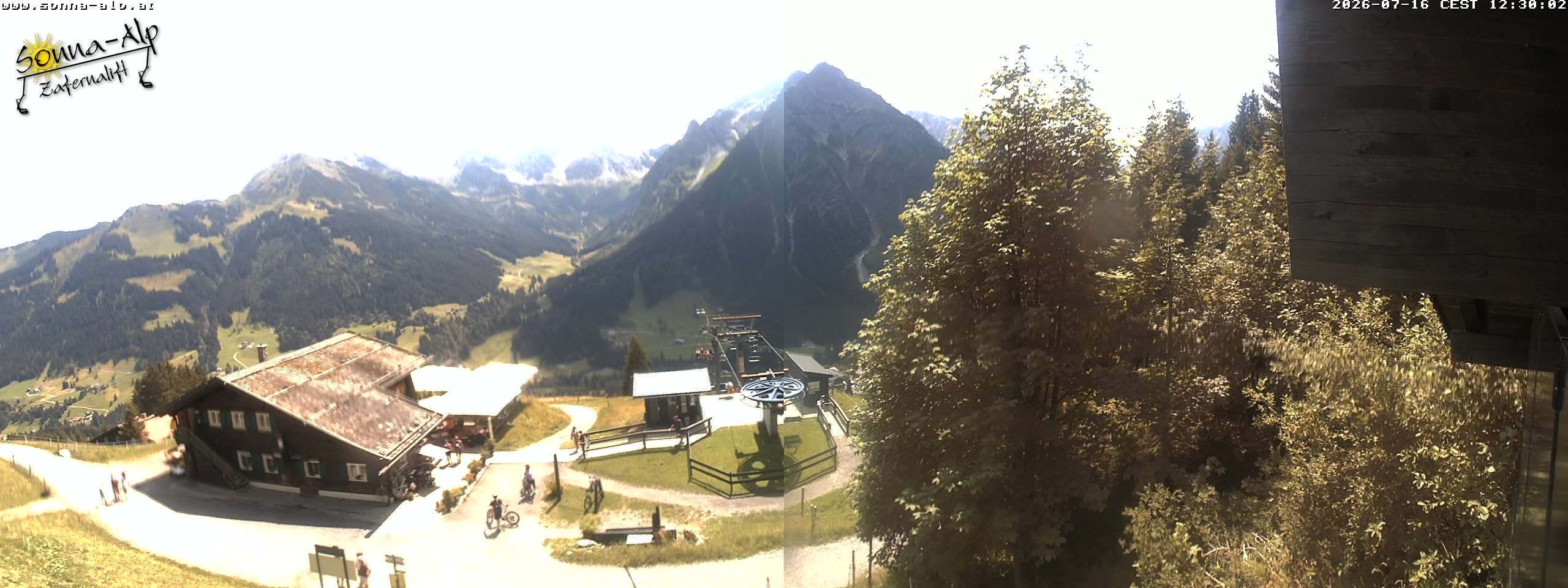 Archiv Foto Webcam Sonna Alp - Zafernalift