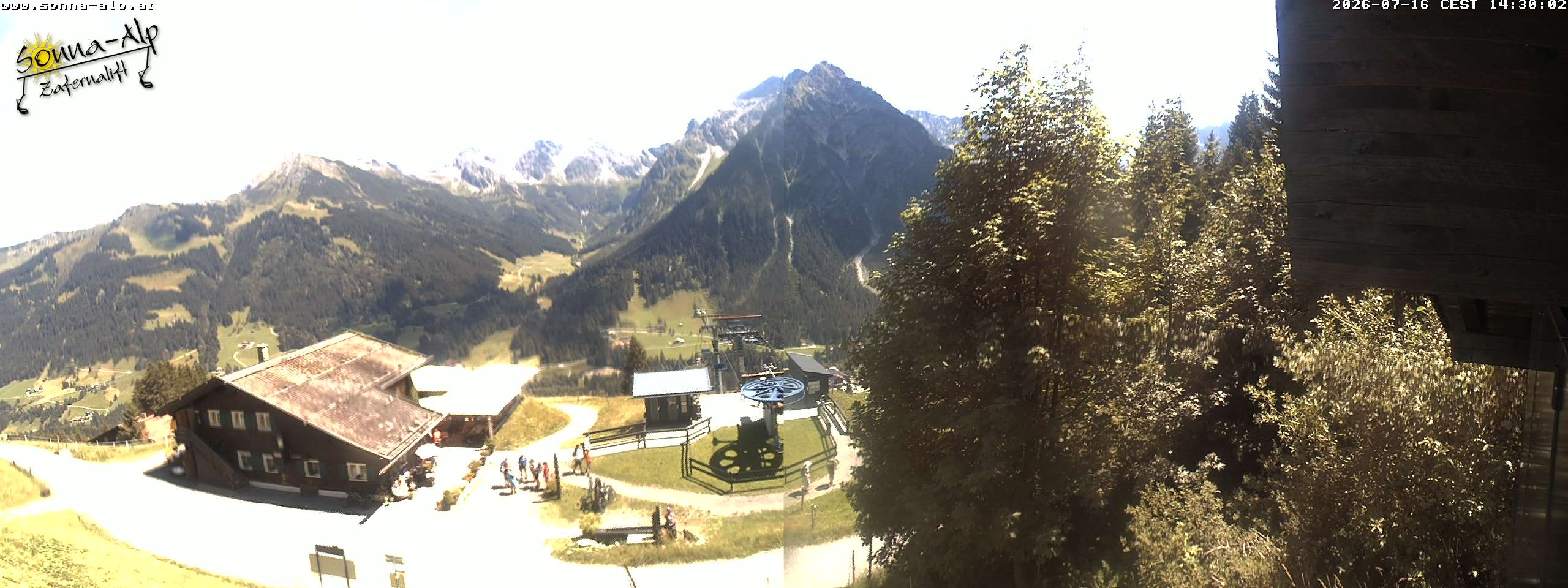 Archiv Foto Webcam Sonna Alp - Zafernalift