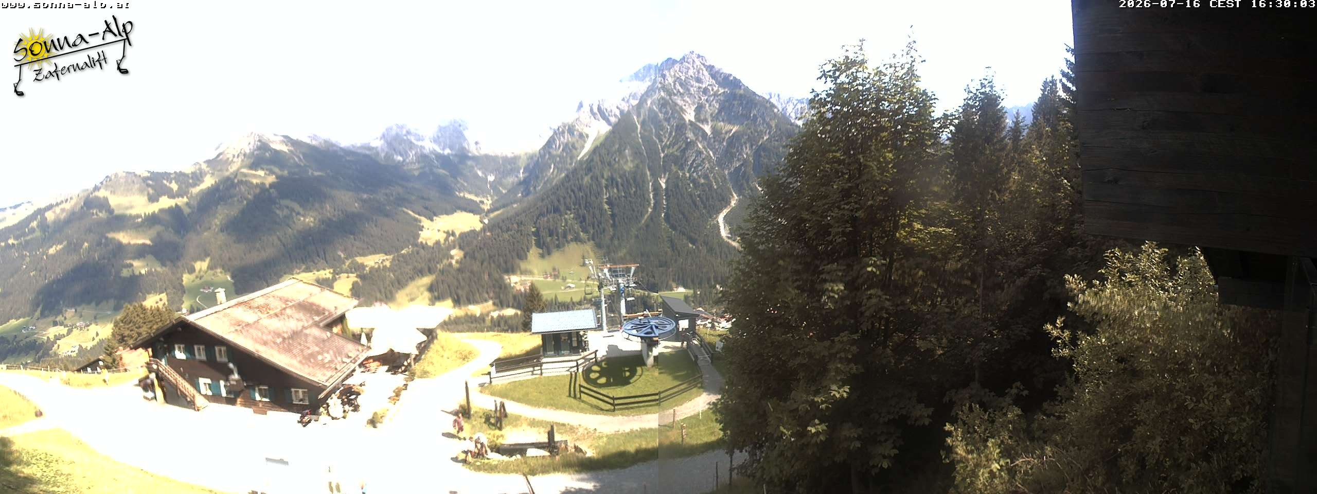 Archiv Foto Webcam Sonna Alp - Zafernalift