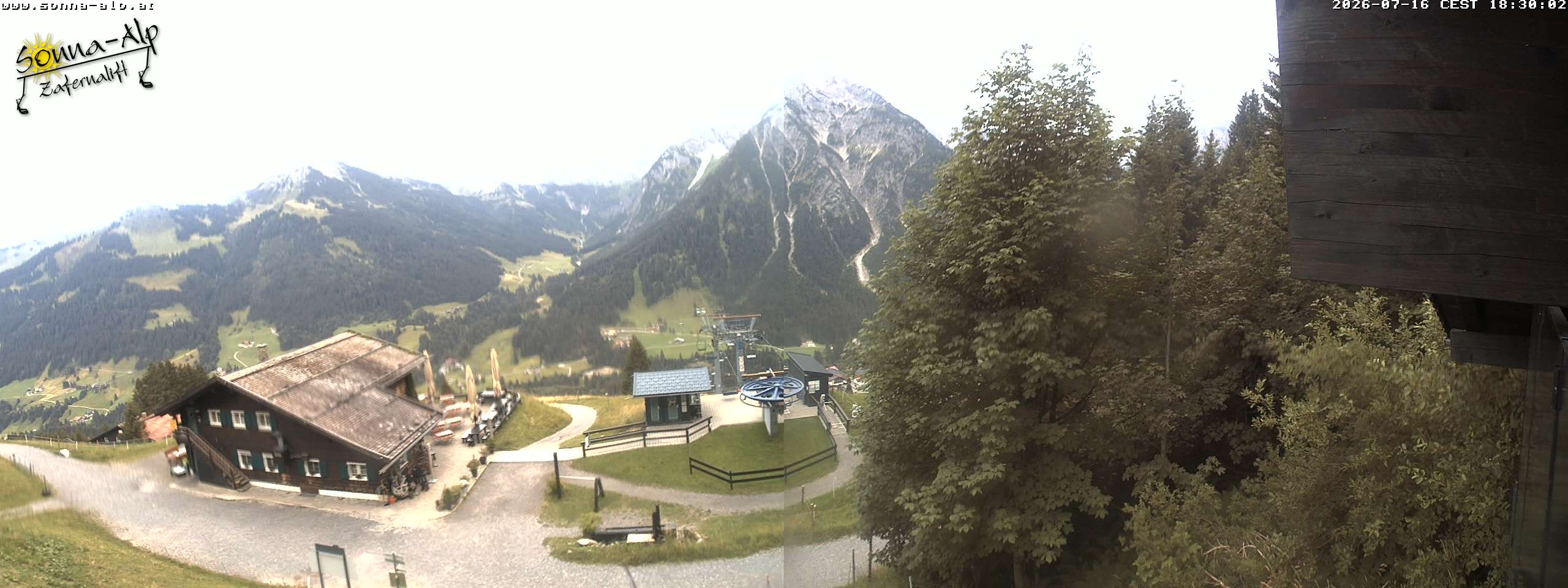 Archiv Foto Webcam Sonna Alp - Zafernalift