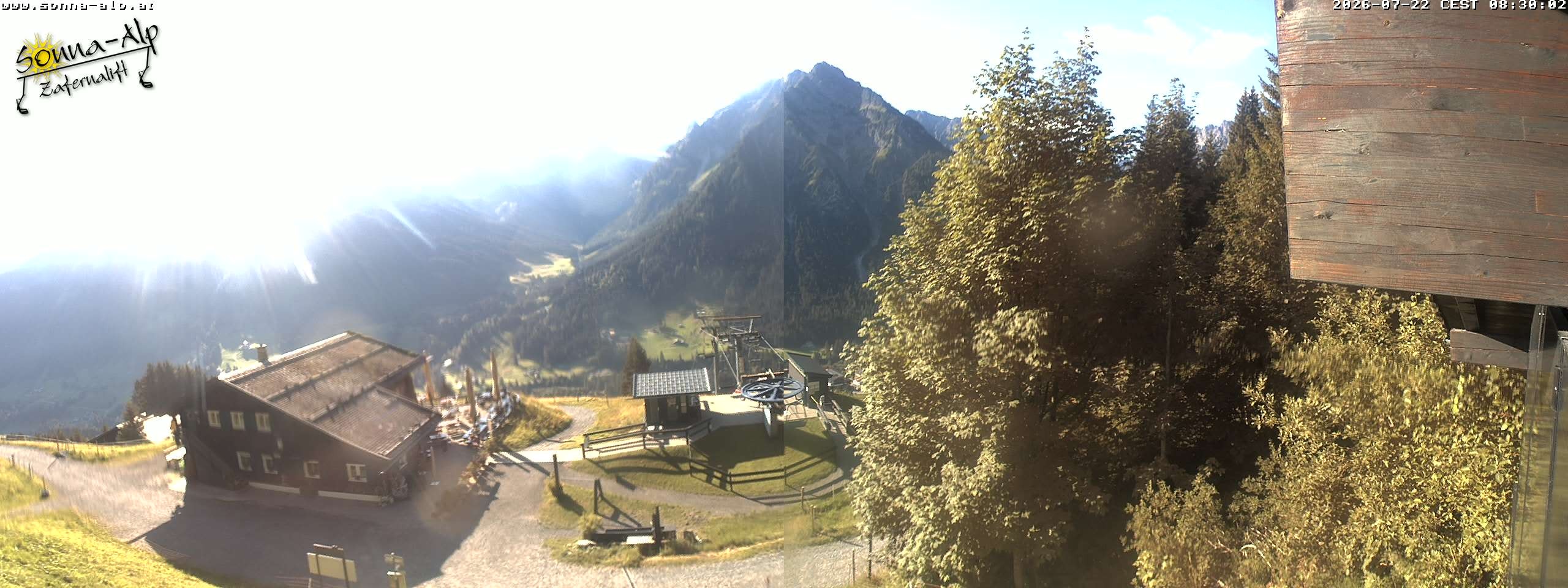 Archiv Foto Webcam Sonna Alp - Zafernalift