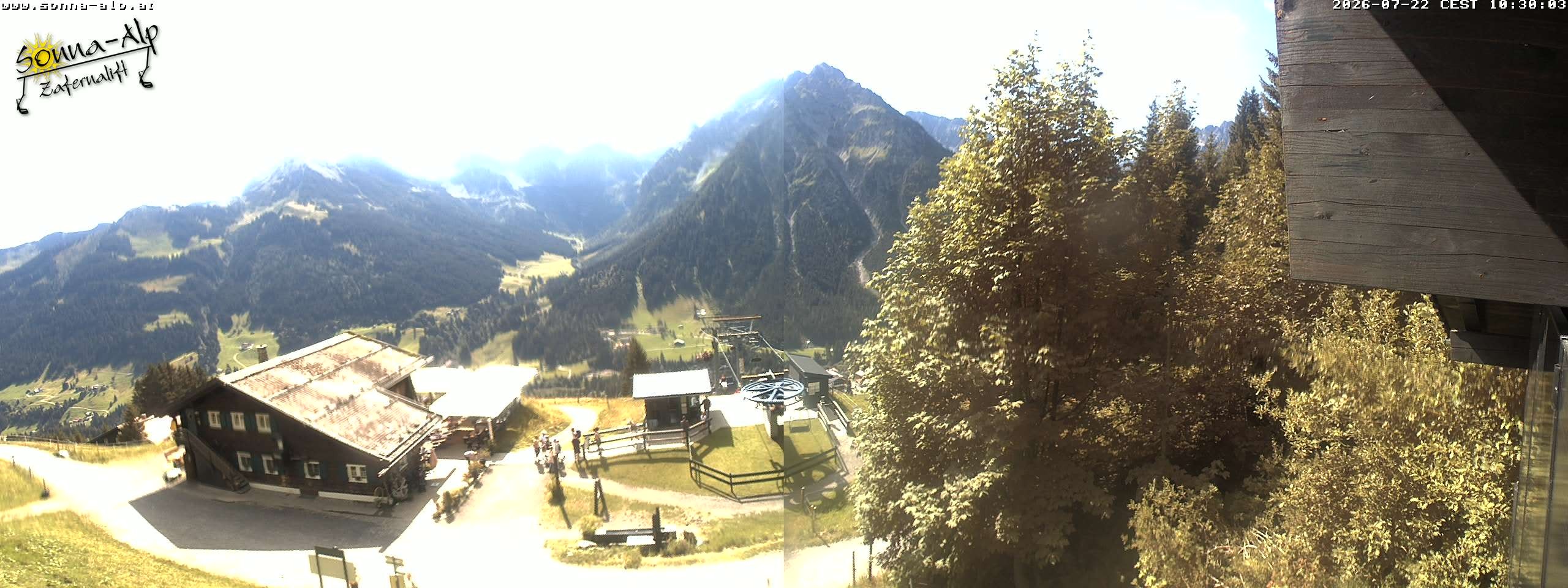 Archiv Foto Webcam Sonna Alp - Zafernalift