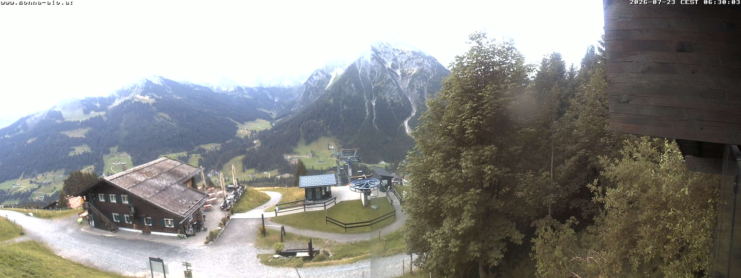 Archived image Webcam Sonna-Alp, Mittelberg