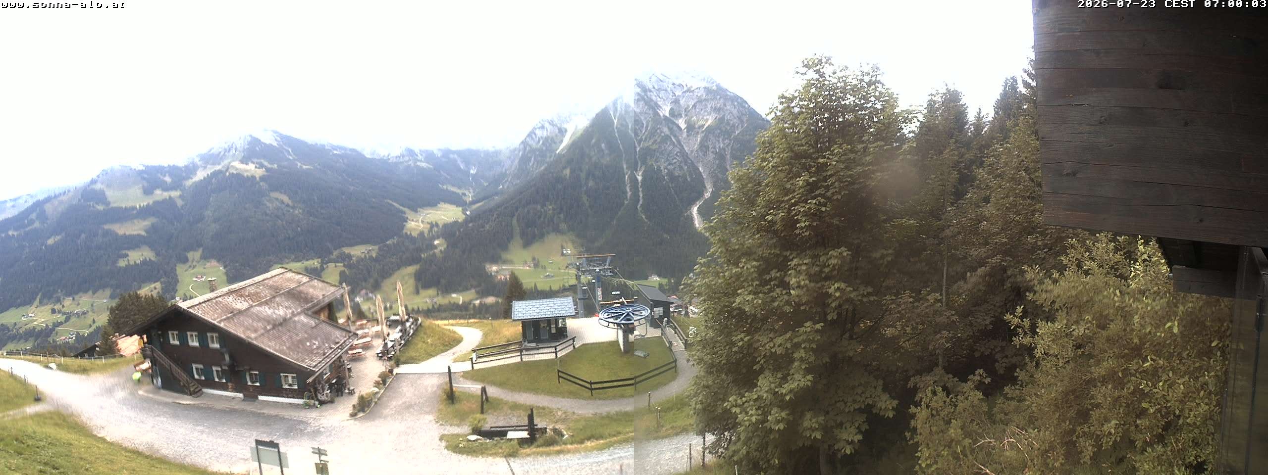 Archived image Webcam Sonna-Alp, Mittelberg