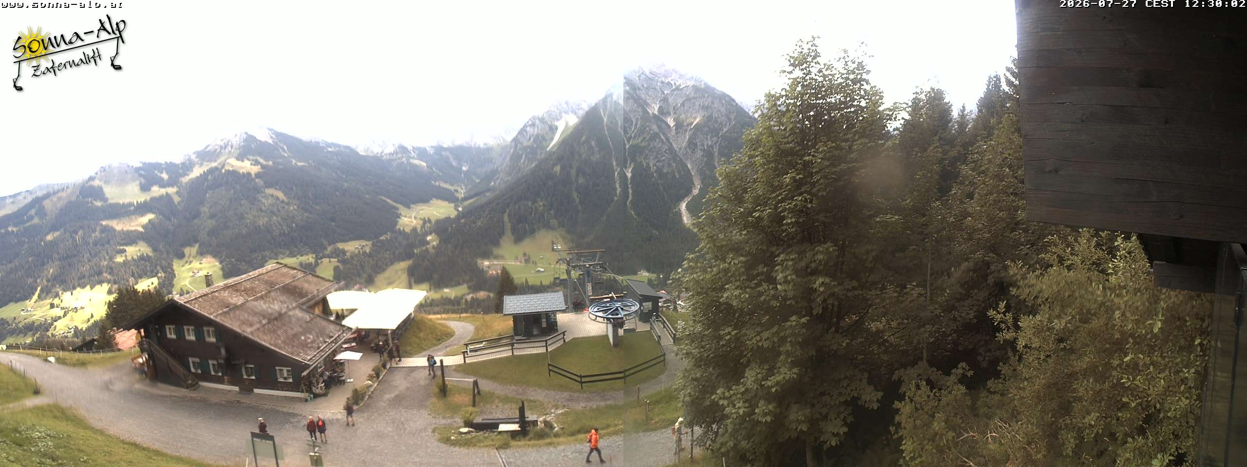 Archived image Webcam Sonna-Alp, Mittelberg