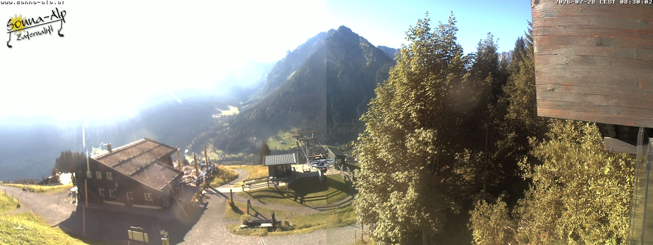 Archiv Foto Webcam Sonna Alp - Zafernalift