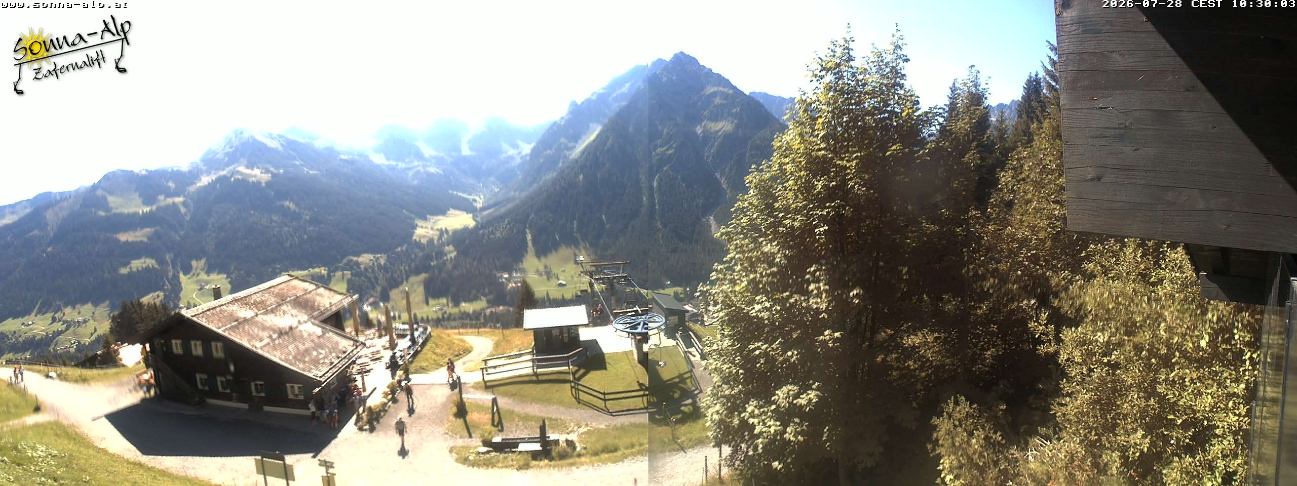 Archiv Foto Webcam Sonna Alp - Zafernalift