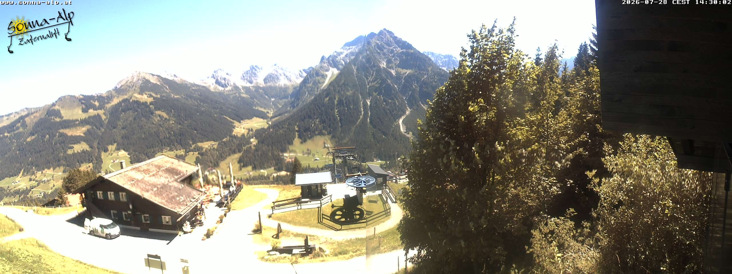 Archiv Foto Webcam Sonna Alp - Zafernalift