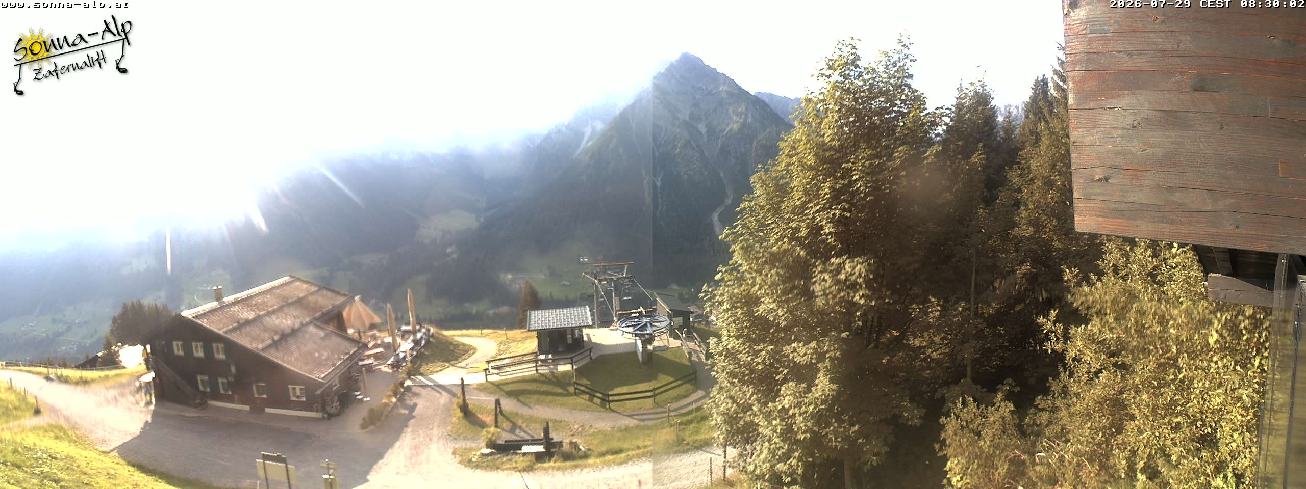 Archiv Foto Webcam Sonna Alp - Zafernalift
