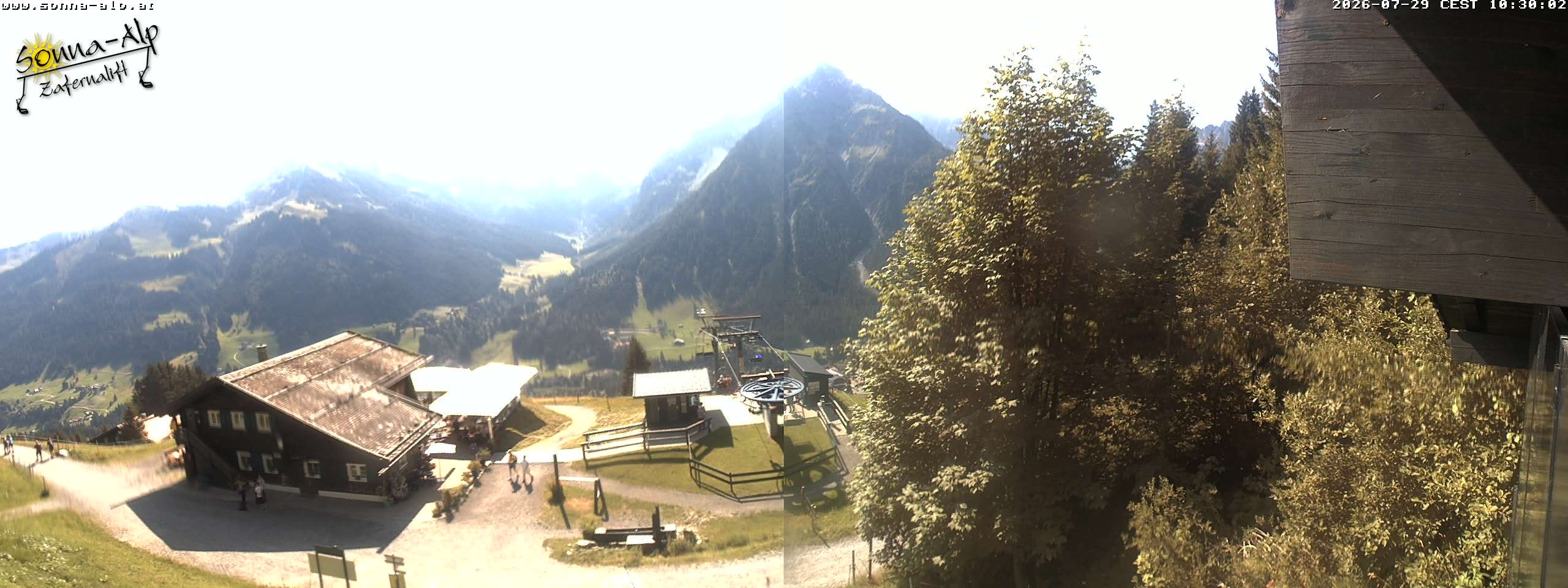 Archiv Foto Webcam Sonna Alp - Zafernalift
