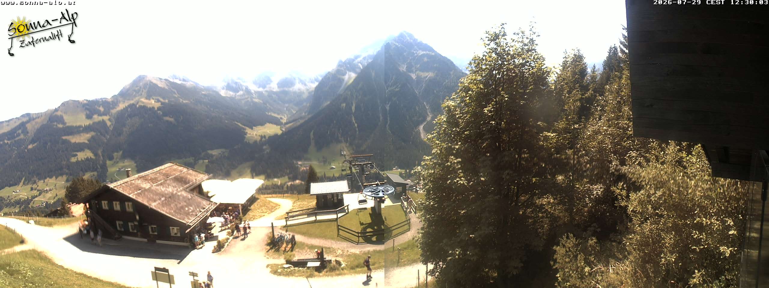 Archiv Foto Webcam Sonna Alp - Zafernalift