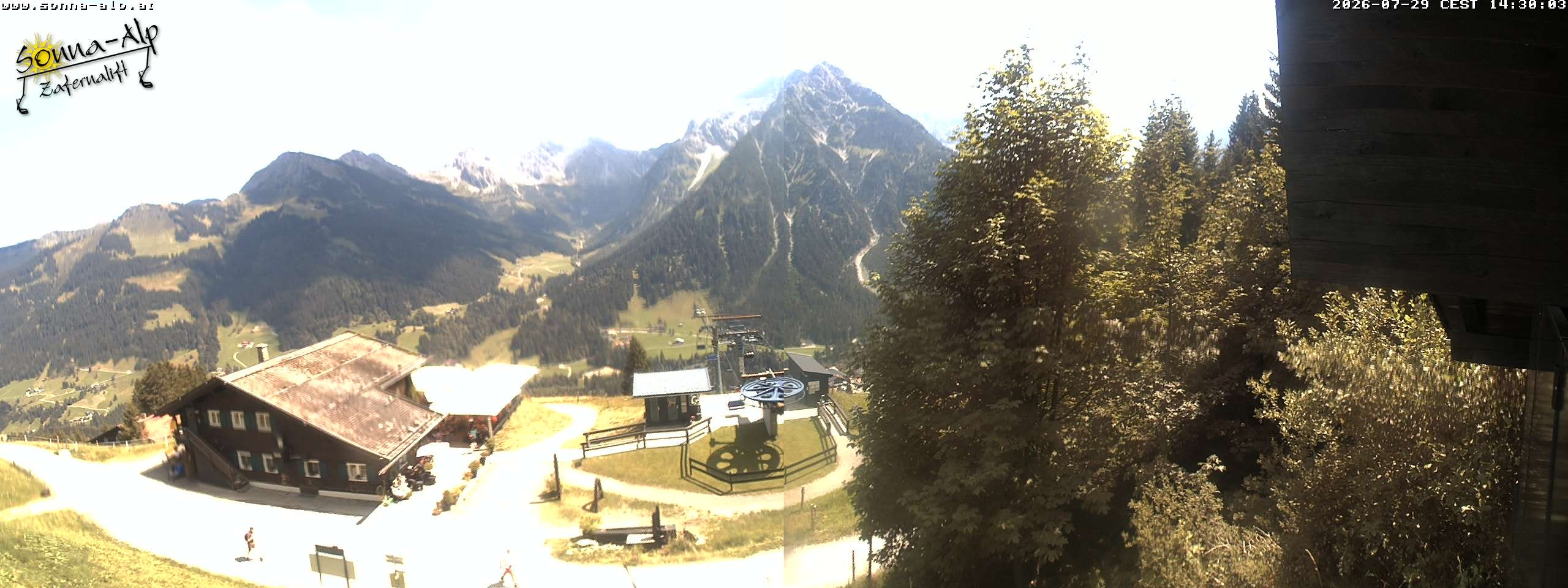 Archiv Foto Webcam Sonna Alp - Zafernalift