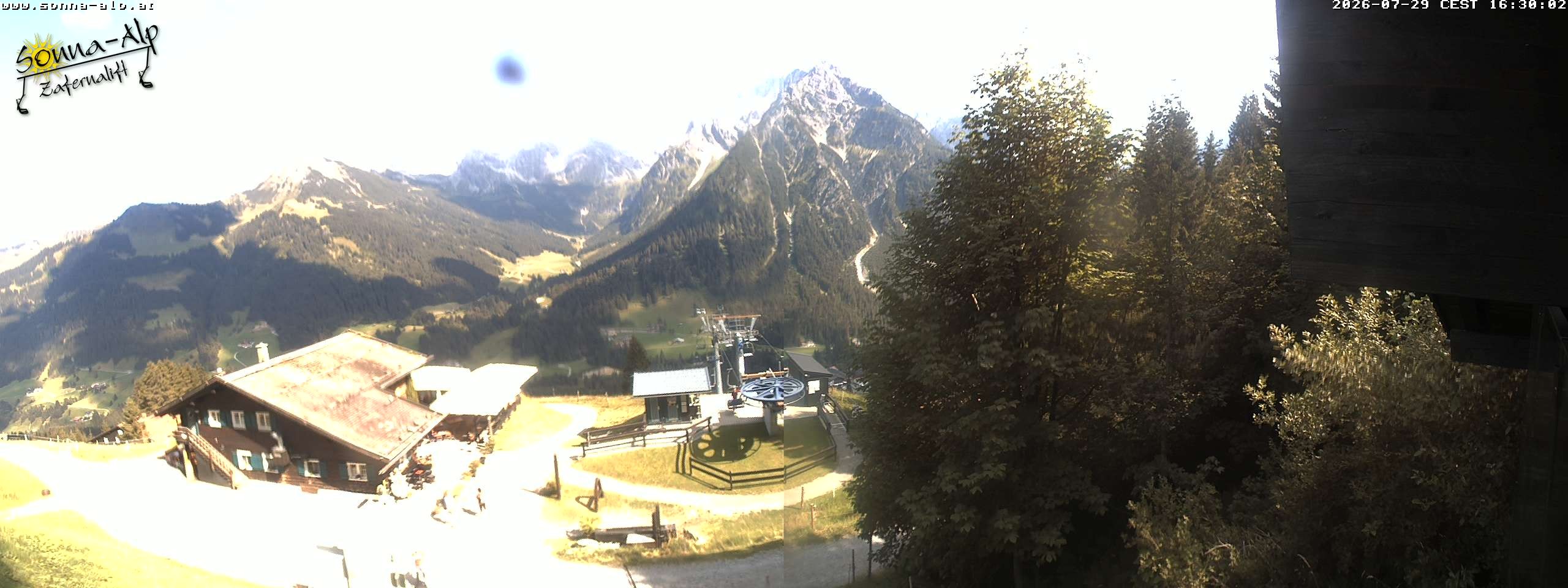 Archiv Foto Webcam Sonna Alp - Zafernalift