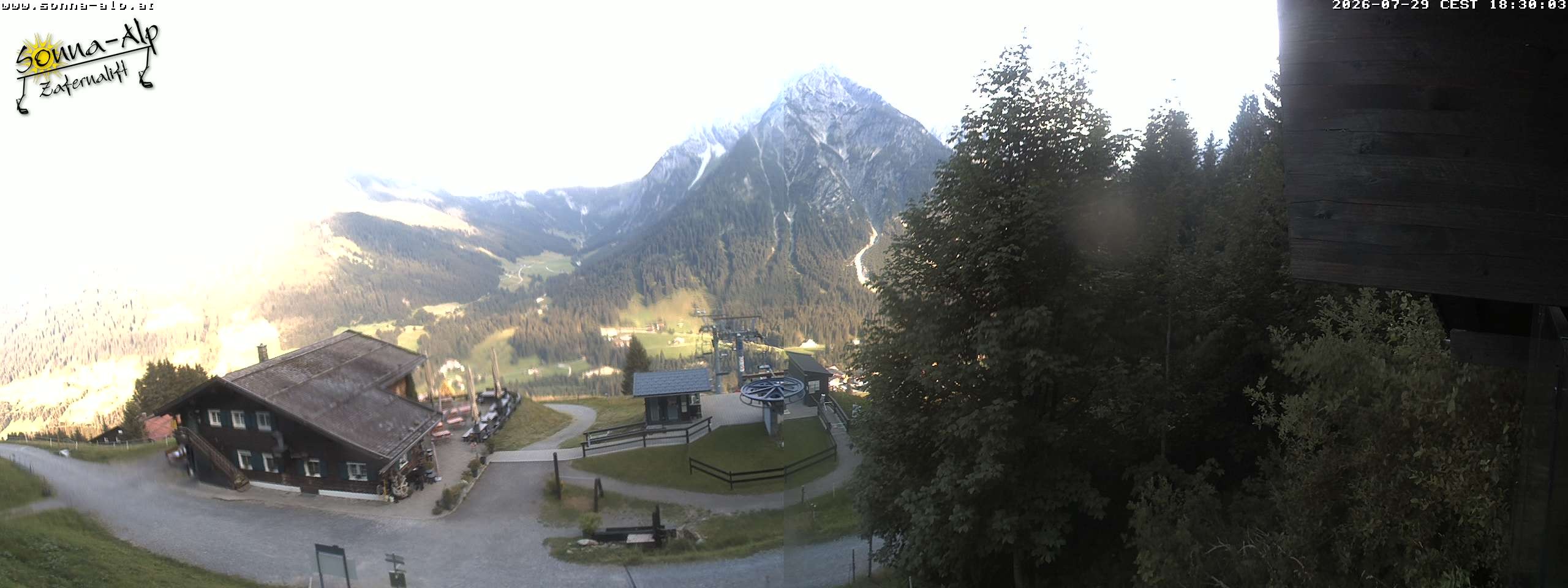 Archiv Foto Webcam Sonna Alp - Zafernalift