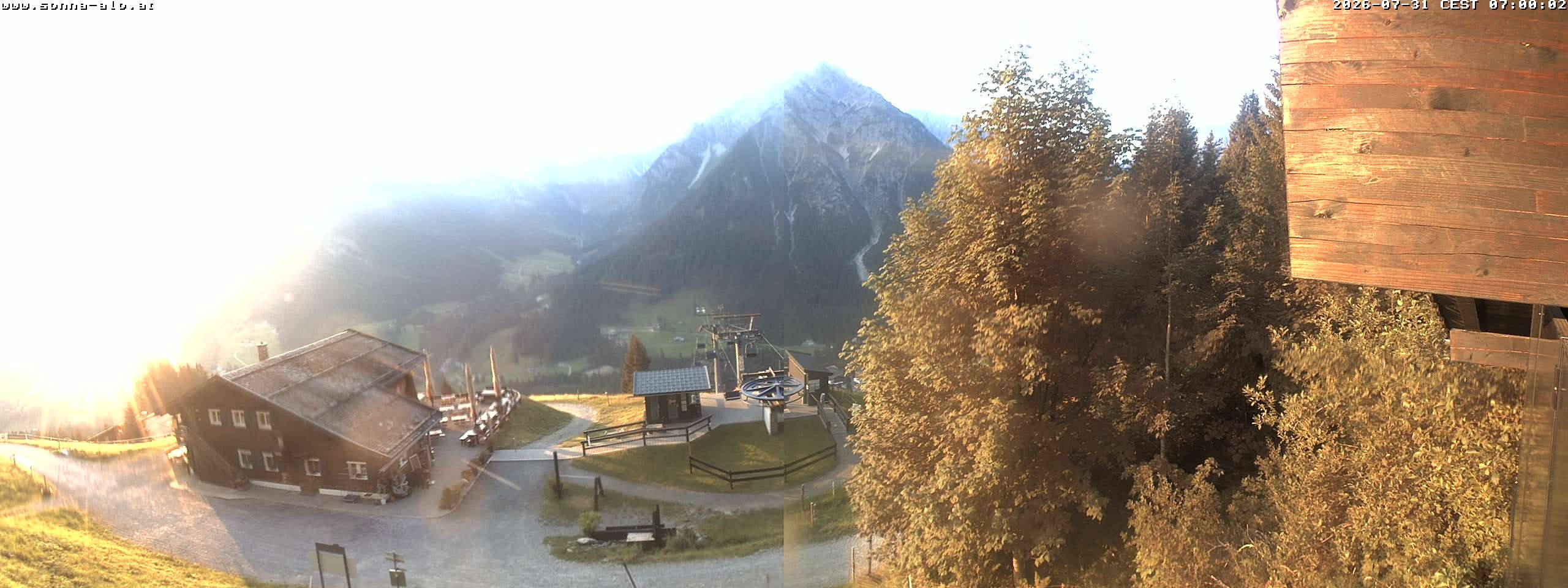 Archived image Webcam Sonna-Alp, Mittelberg