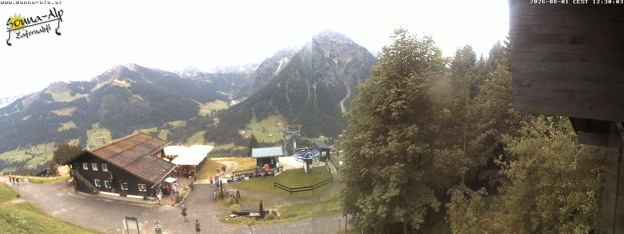 Archiv Foto Webcam Sonna Alp - Zafernalift