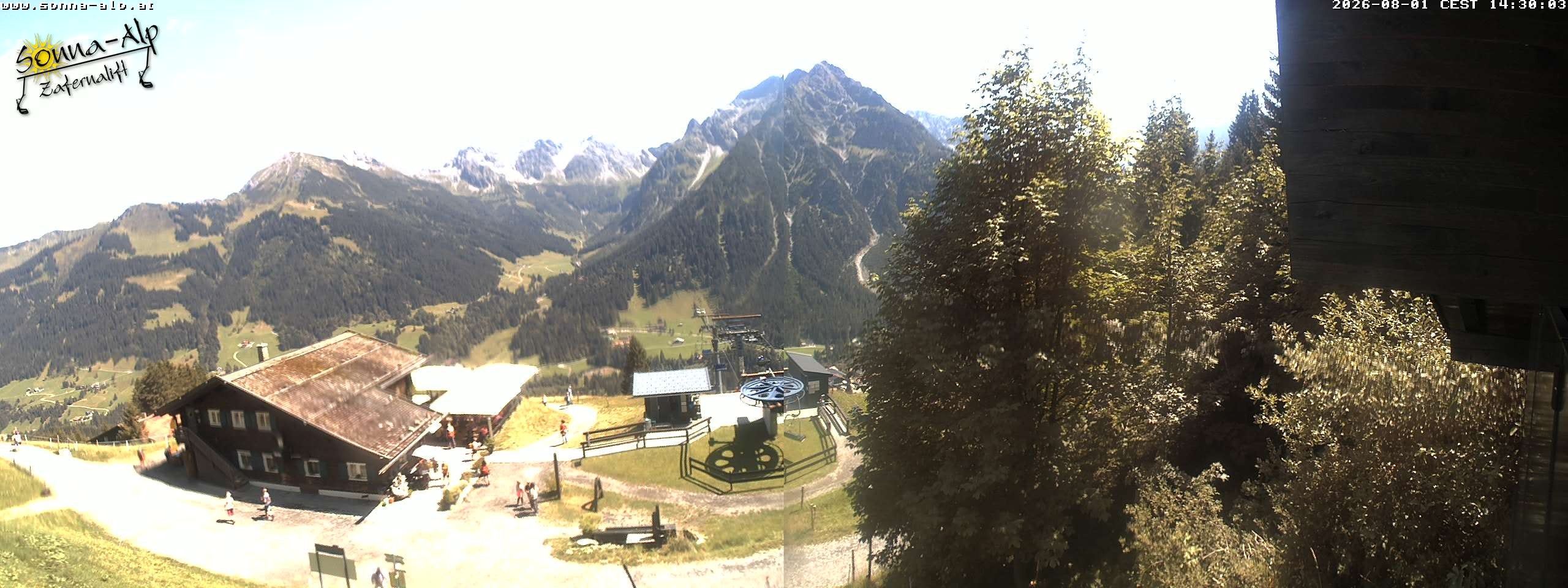 Archiv Foto Webcam Sonna Alp - Zafernalift