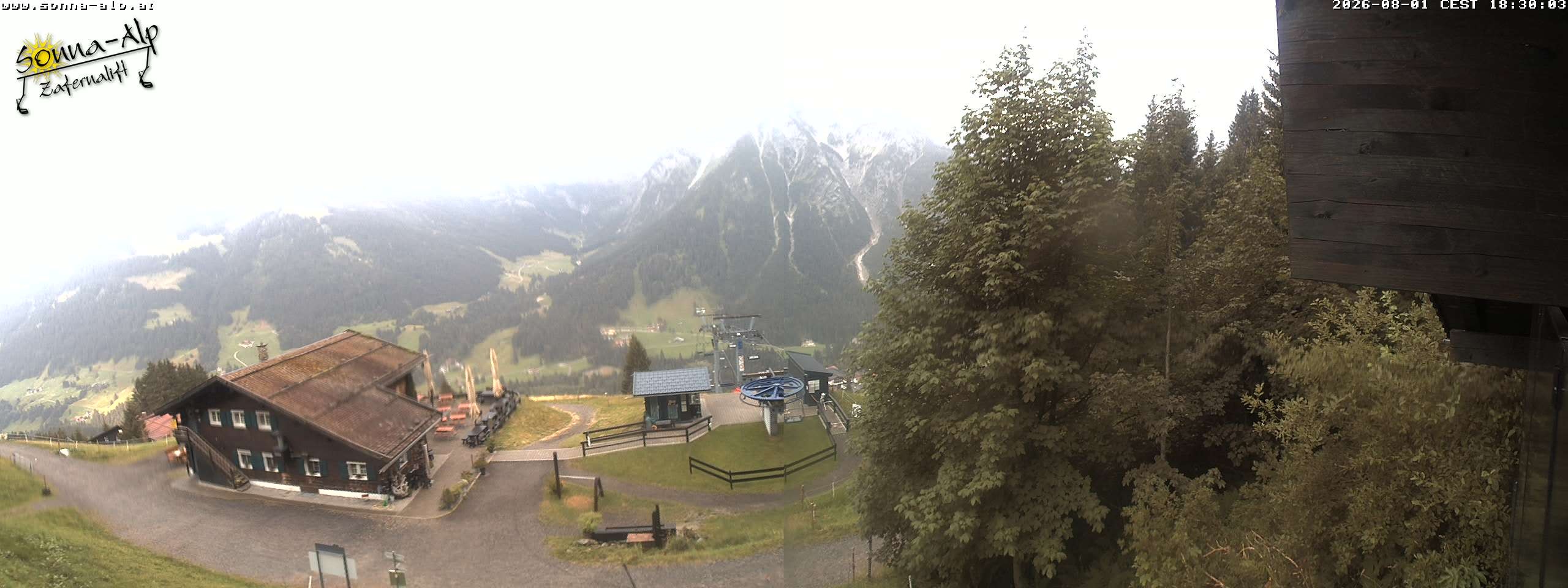 Archiv Foto Webcam Sonna Alp - Zafernalift