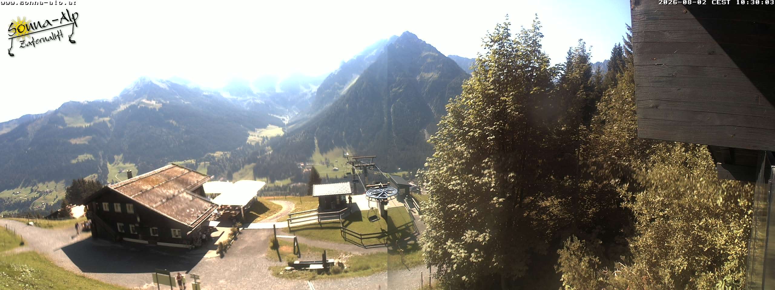 Archiv Foto Webcam Sonna Alp - Zafernalift