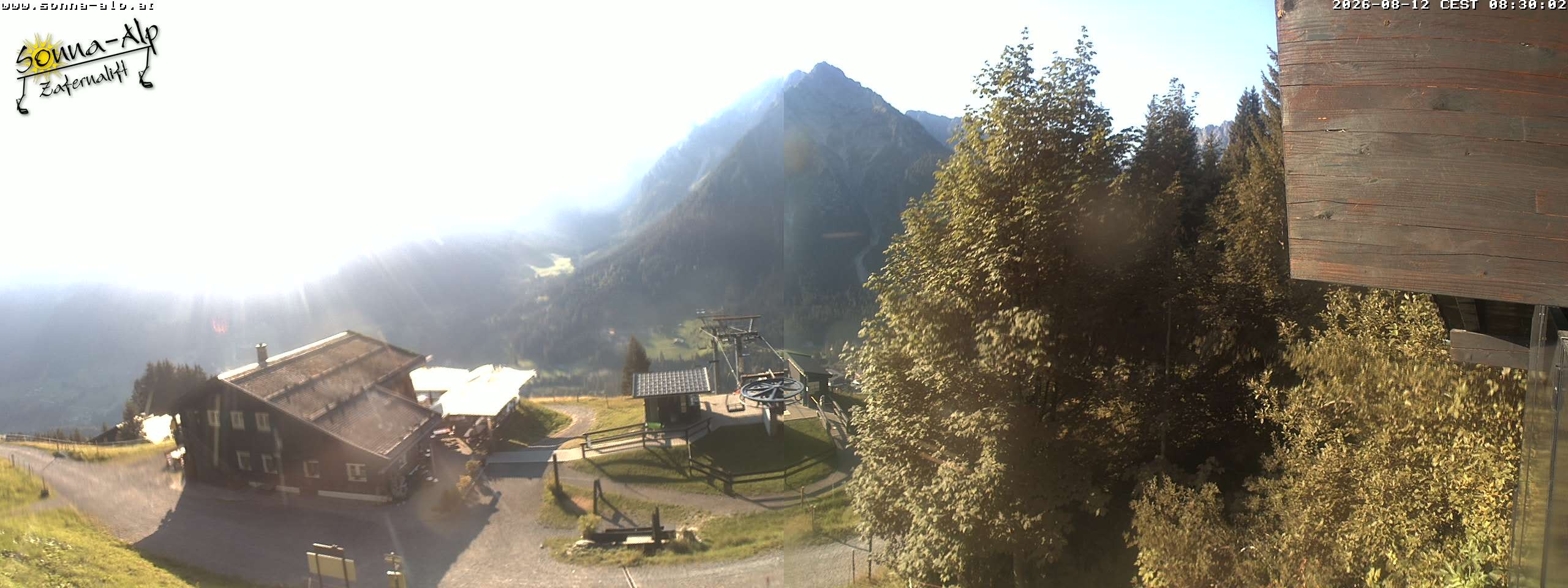Archived image Webcam Sonna-Alp, Mittelberg