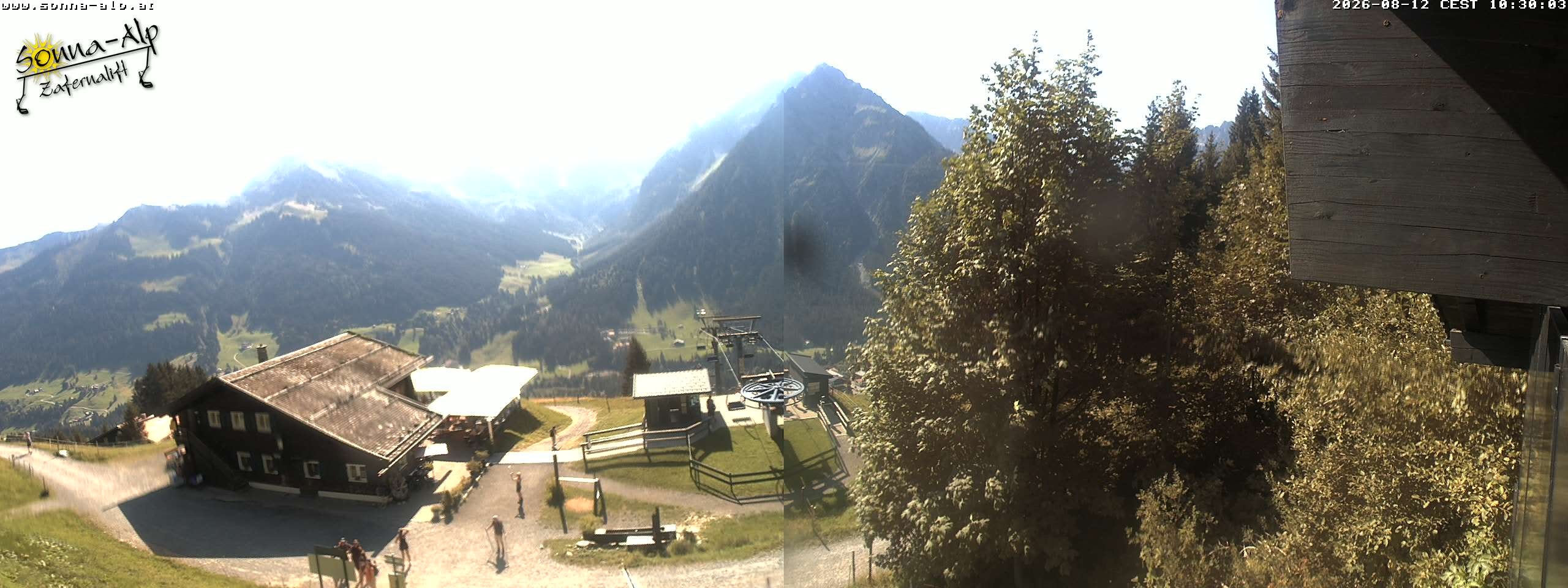Archived image Webcam Sonna-Alp, Mittelberg