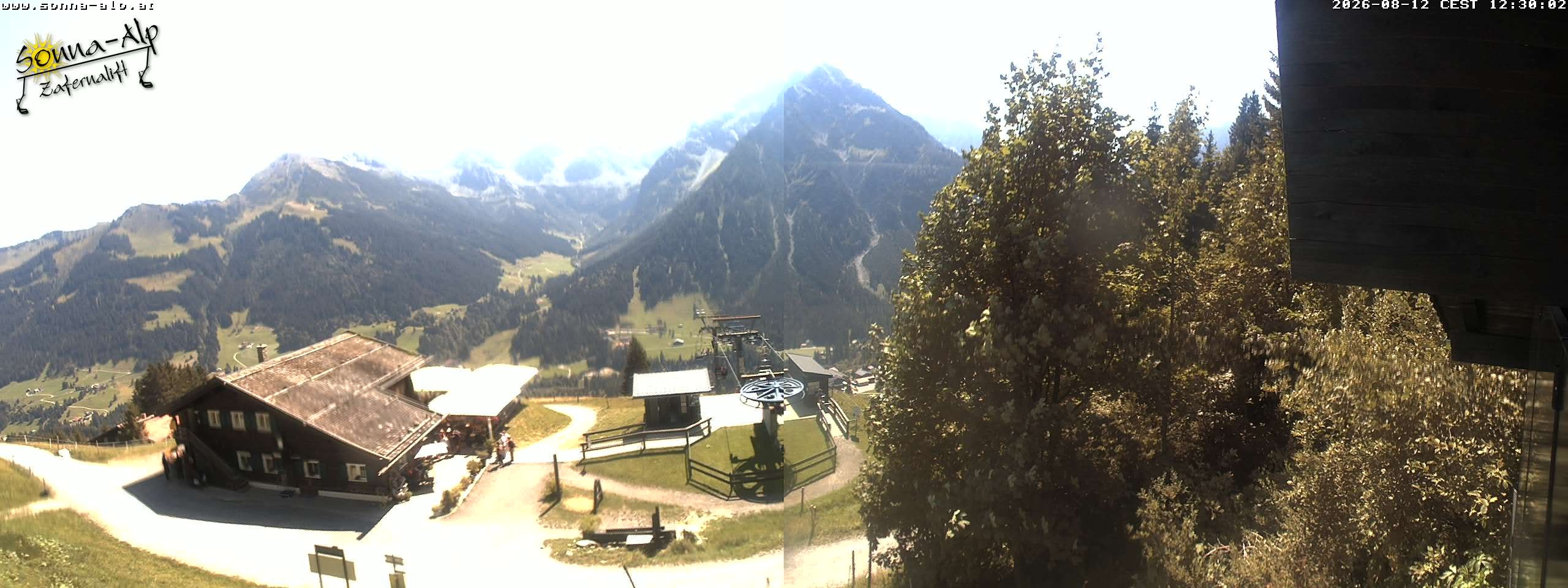 Archived image Webcam Sonna-Alp, Mittelberg