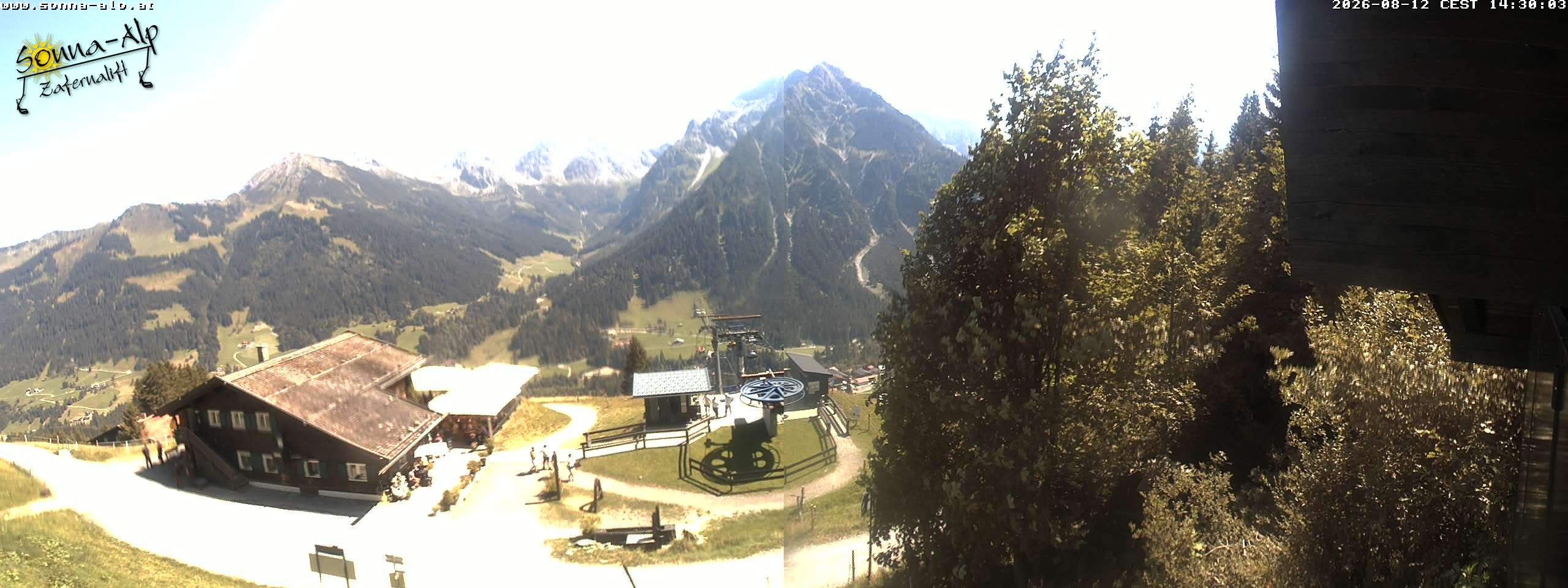 Archiv Foto Webcam Sonna Alp - Zafernalift