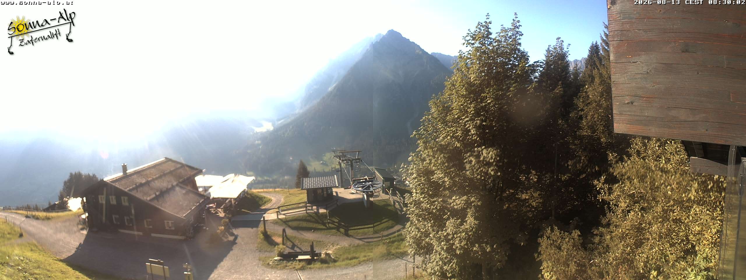 Archiv Foto Webcam Sonna Alp - Zafernalift