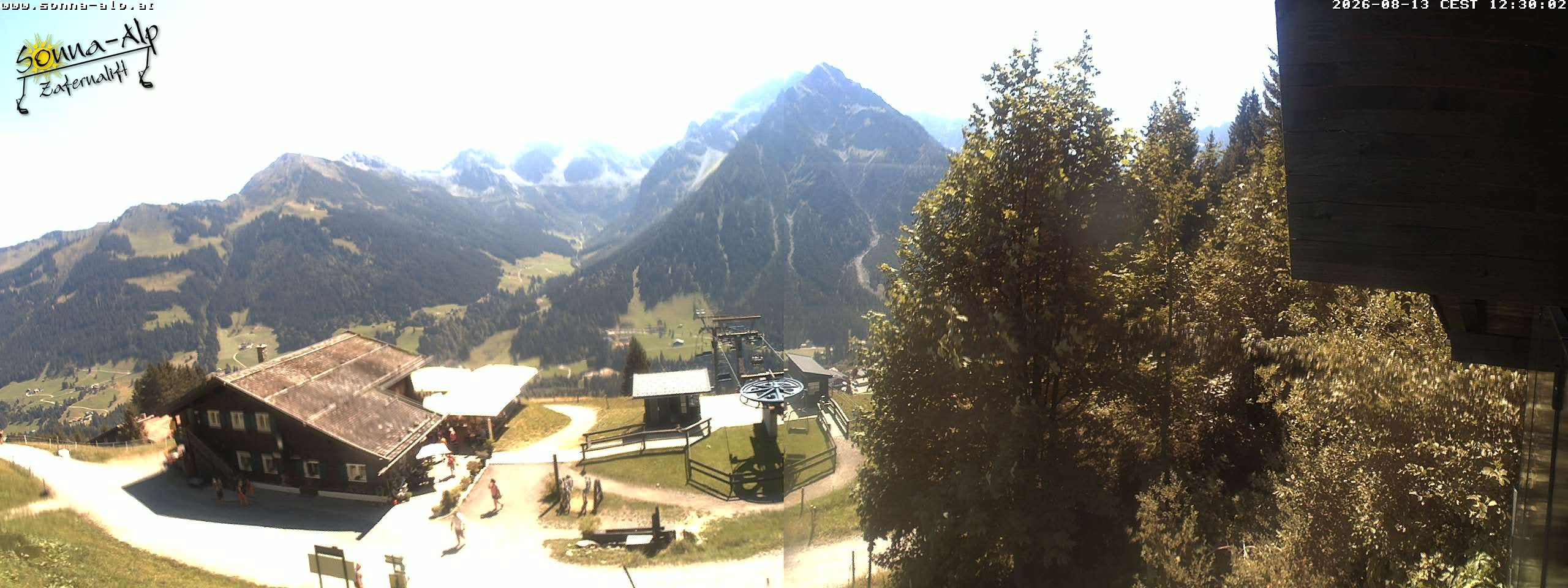 Archiv Foto Webcam Sonna Alp - Zafernalift