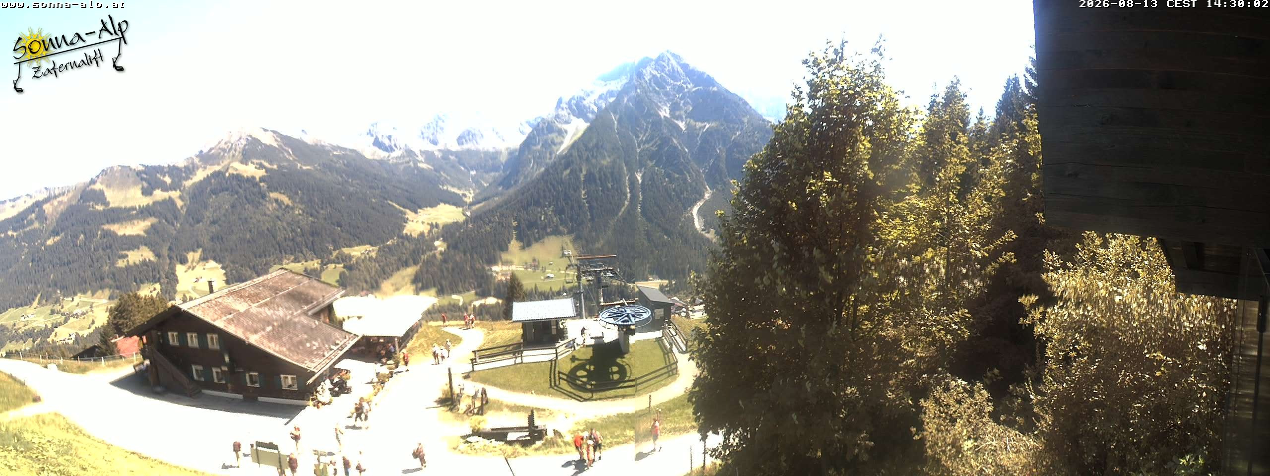 Archiv Foto Webcam Sonna Alp - Zafernalift