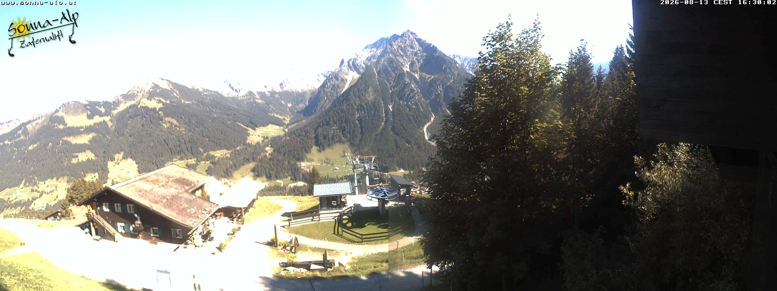 Archiv Foto Webcam Sonna Alp - Zafernalift