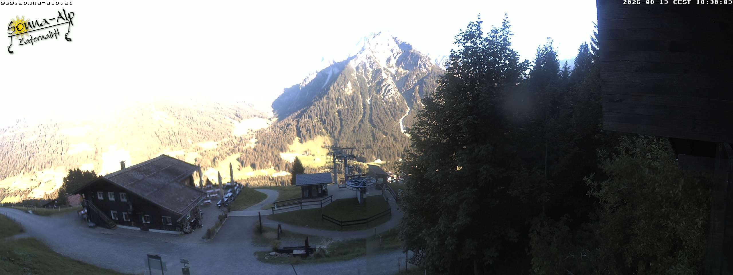 Archiv Foto Webcam Sonna Alp - Zafernalift