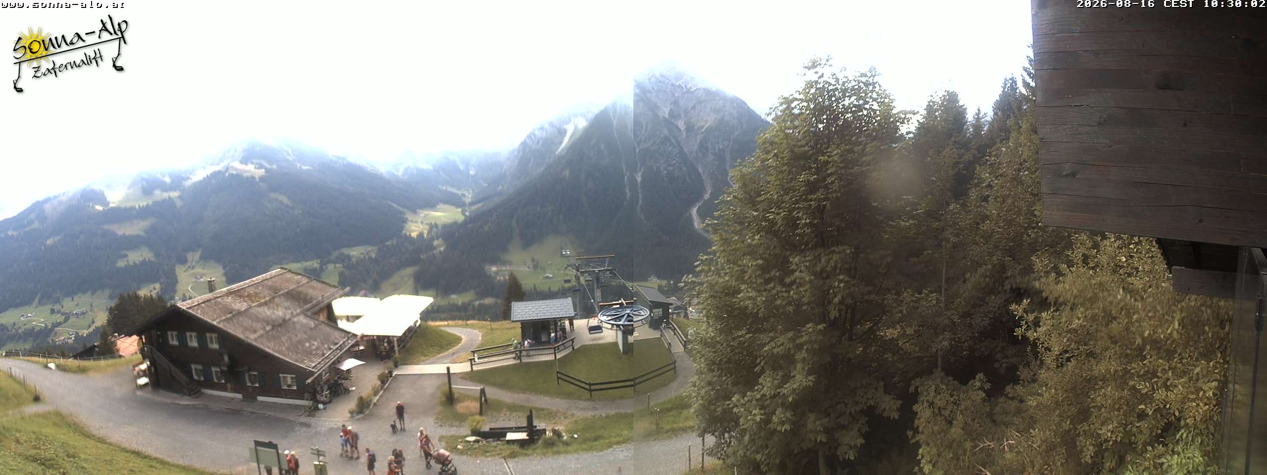Archiv Foto Webcam Sonna Alp - Zafernalift