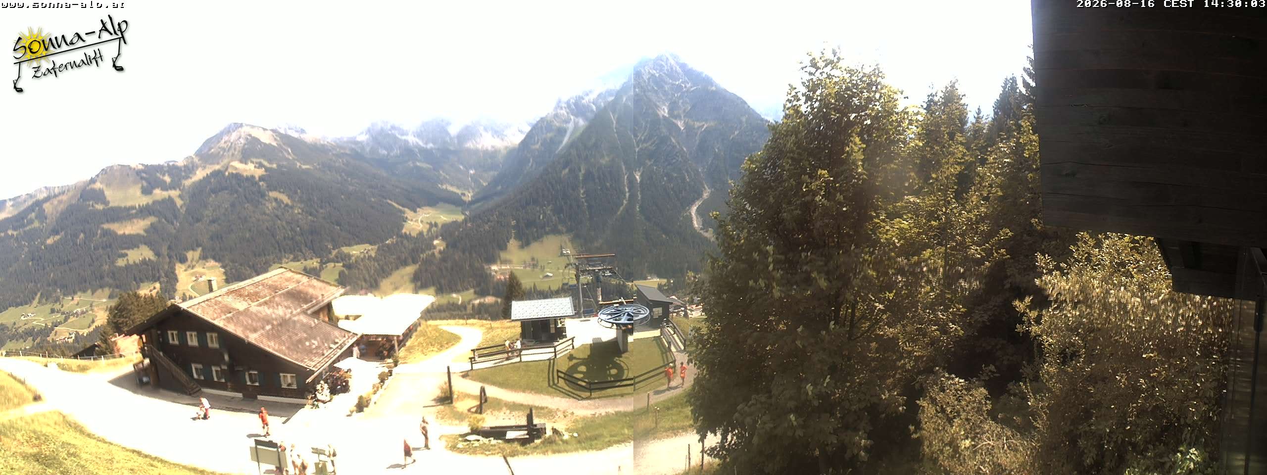 Archiv Foto Webcam Sonna Alp - Zafernalift