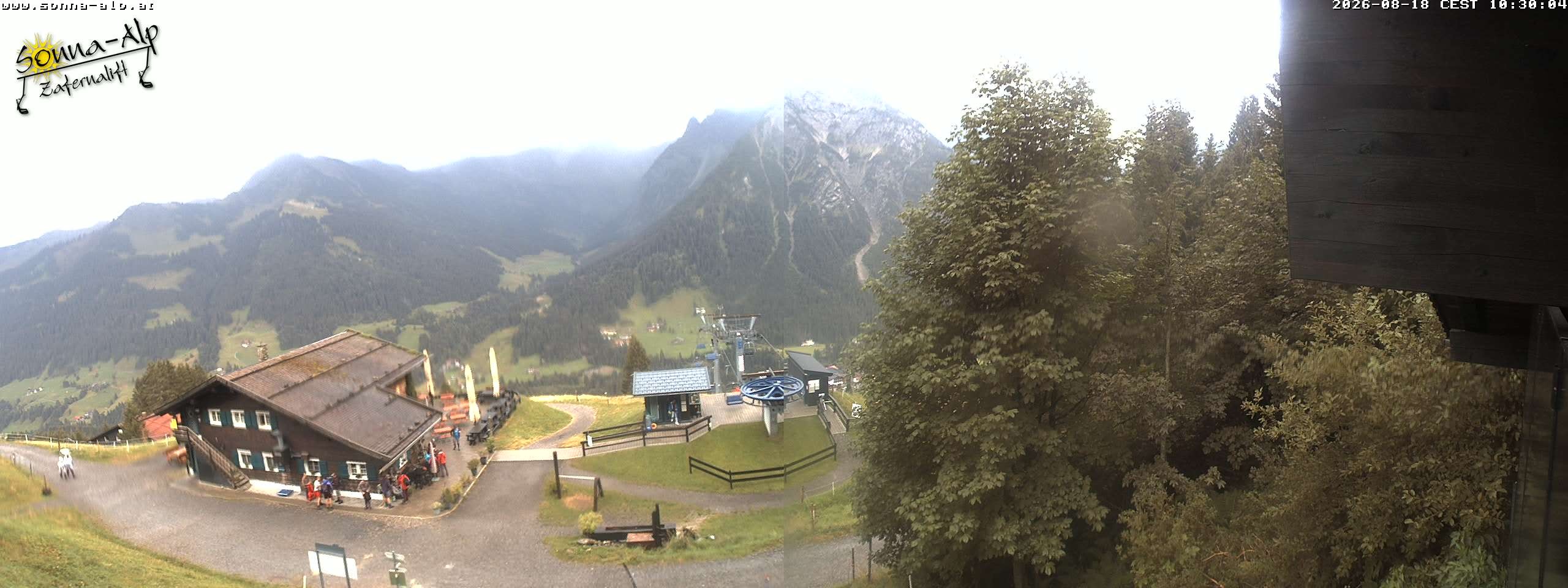 Archived image Webcam Sonna-Alp, Mittelberg