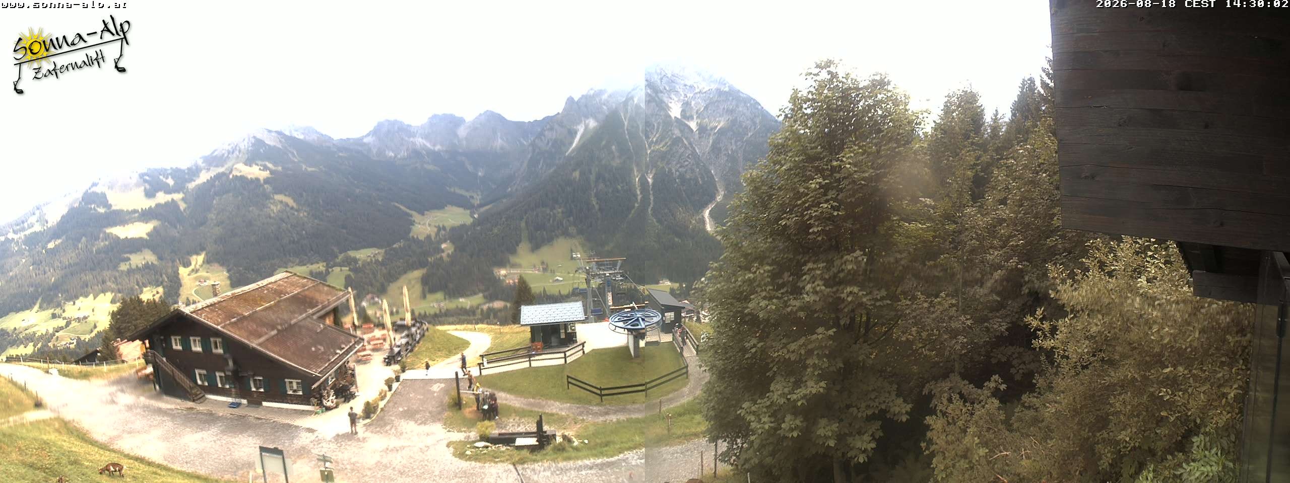 Archived image Webcam Sonna-Alp, Mittelberg