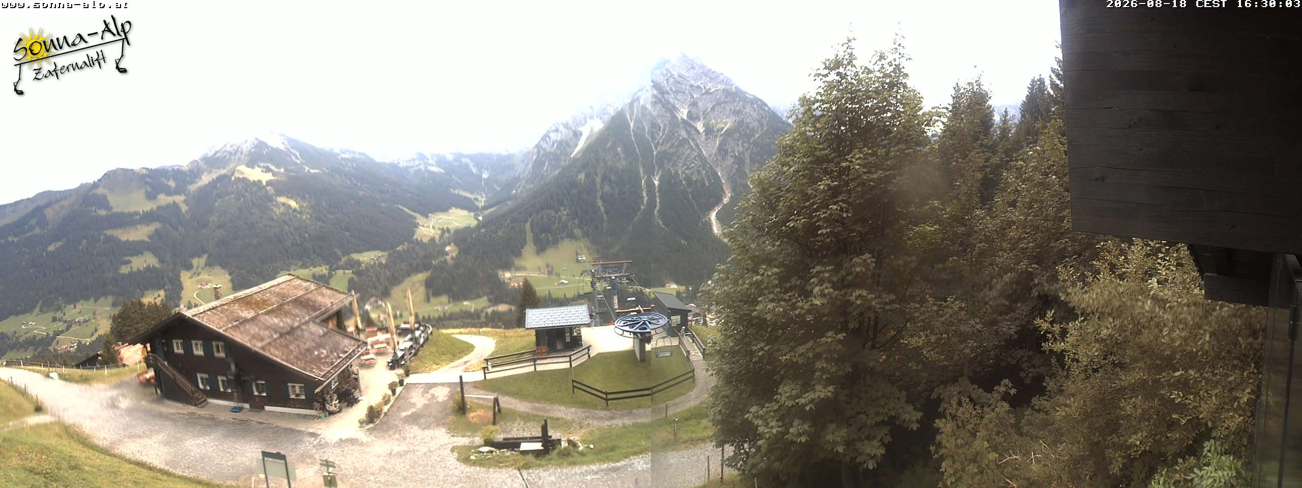 Archived image Webcam Sonna-Alp, Mittelberg