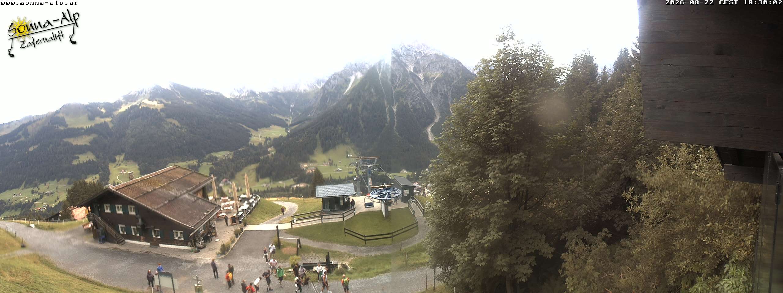 Archiv Foto Webcam Sonna Alp - Zafernalift