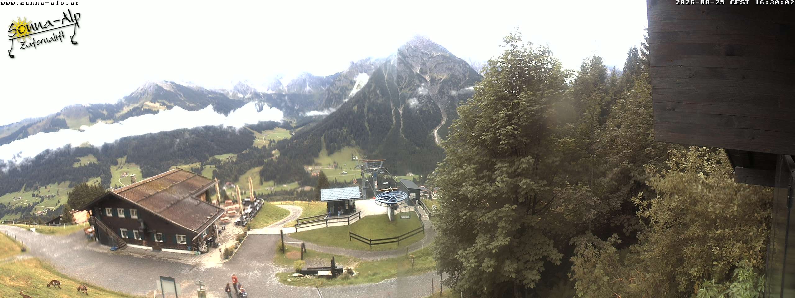 Archiv Foto Webcam Sonna Alp - Zafernalift