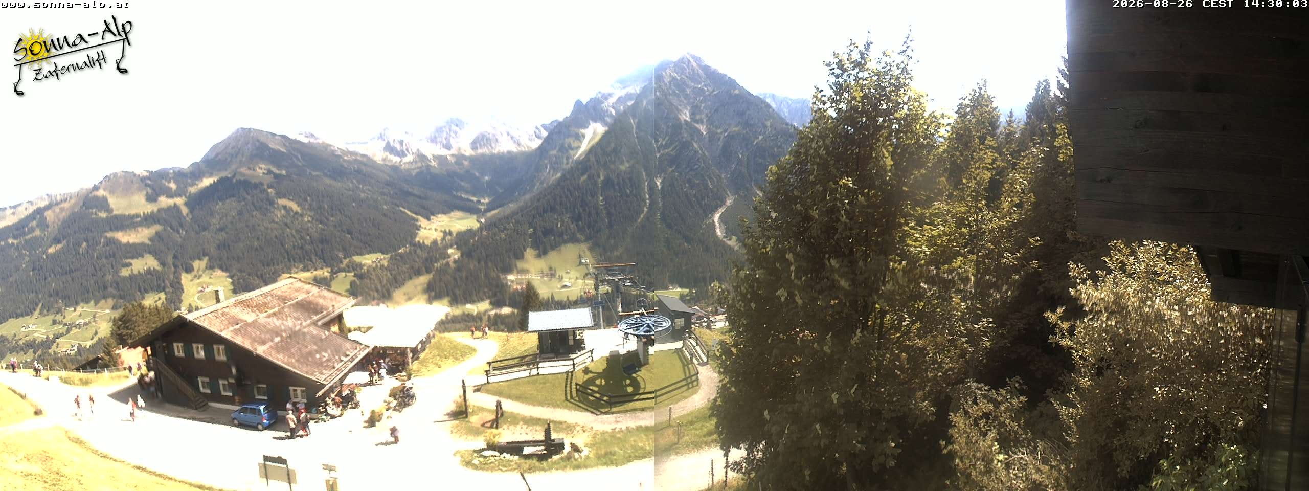 Archiv Foto Webcam Sonna Alp - Zafernalift