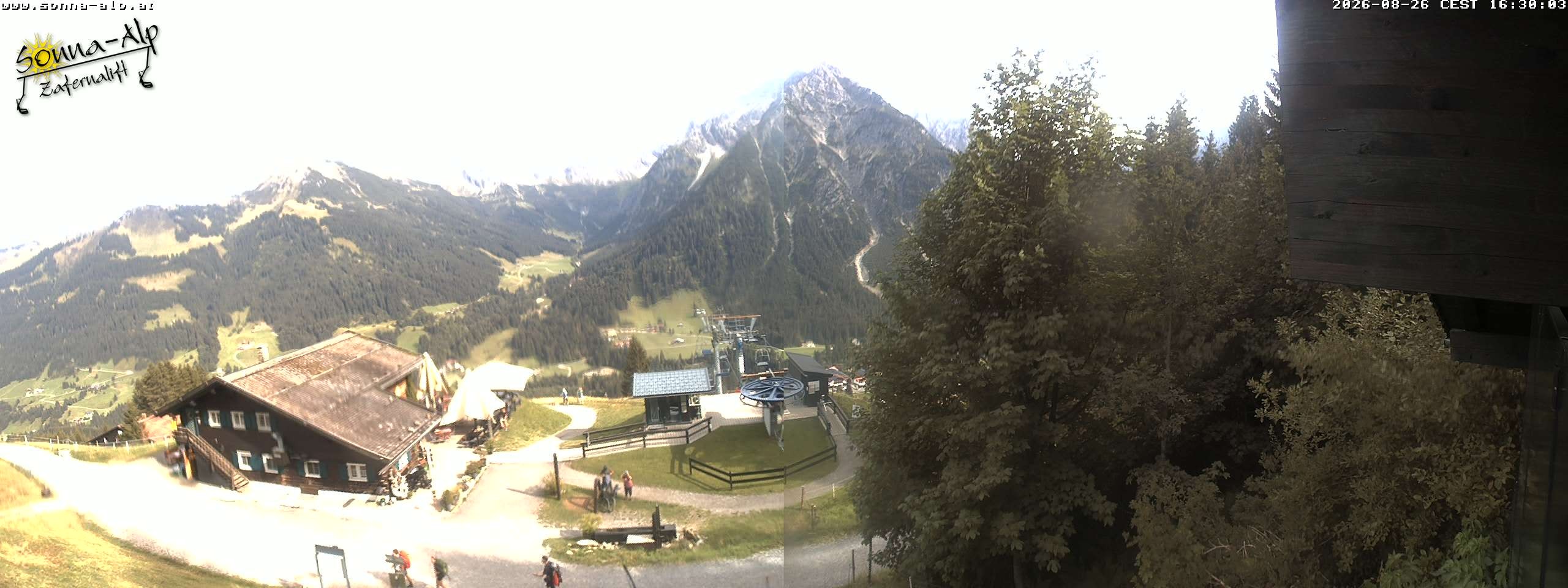 Archiv Foto Webcam Sonna Alp - Zafernalift